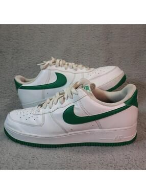 Nike Air Force 1 '07 Shoes White Malachite FJ4146-102 Men 12